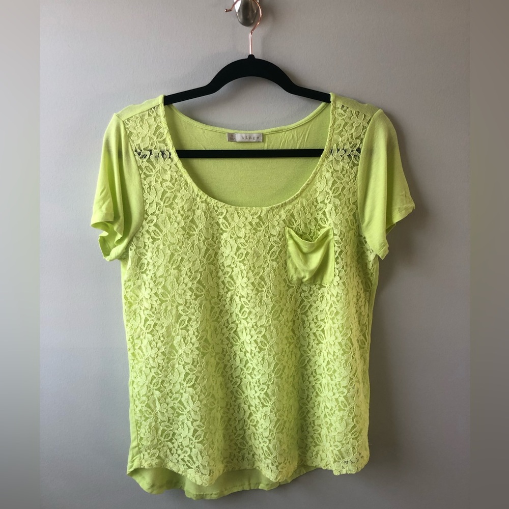 Hinge Sheer, Pocket Tee